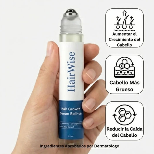 HairWise® Serum Roll-On - Crecimiento y Fortalecimiento capilar