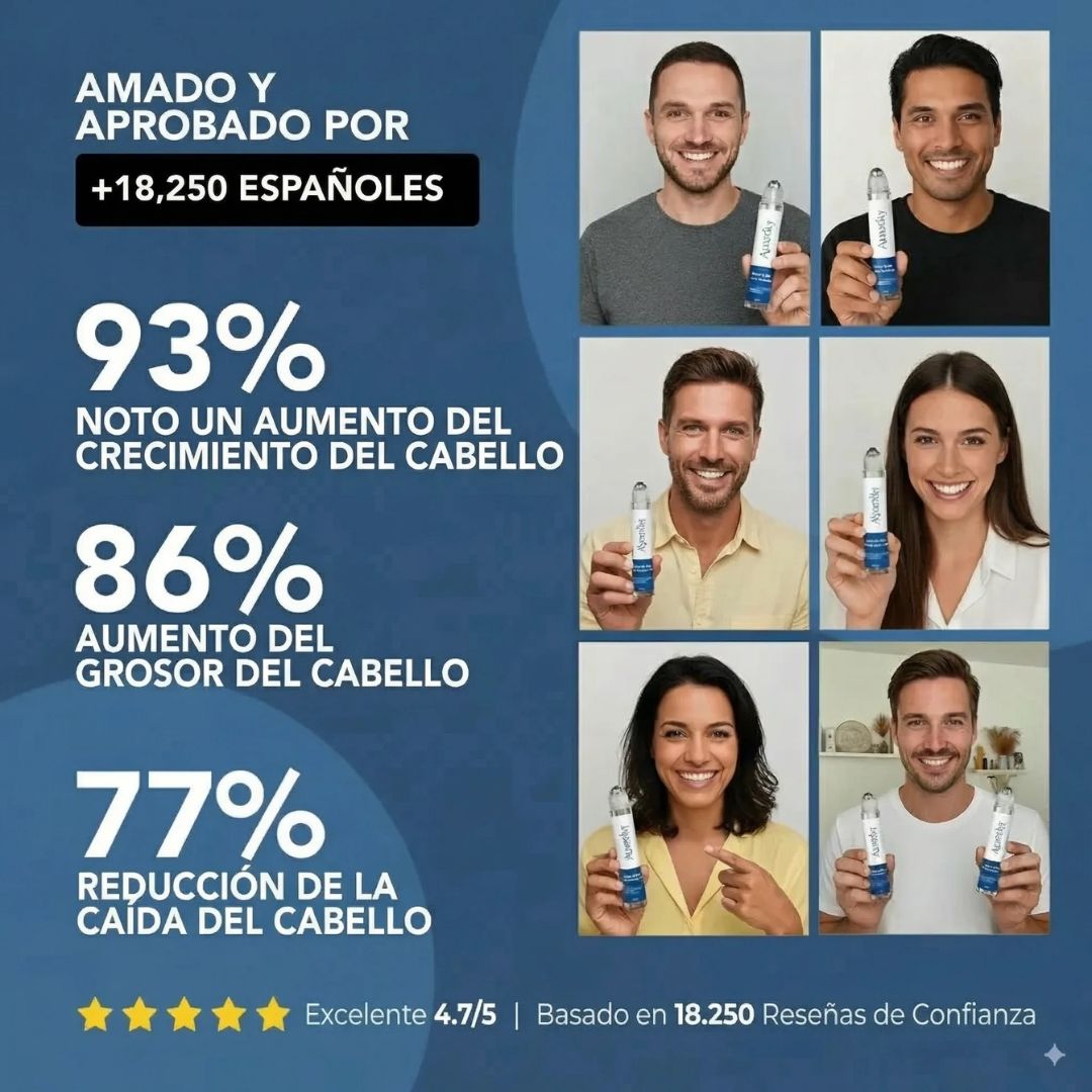 HairWise® Serum Roll-On - Crecimiento y Fortalecimiento capilar